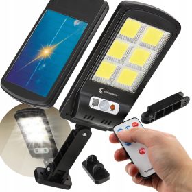 Solarna ulična svetilka 50 W 500 lm s senzorjem gibanja