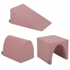    KiddyMoon Heather penasto igrišče PPZ-243 klin/hrib/tunel ZA OTROKE