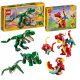 LEGO Stvaritelj 3 v 1 Močni Dinozavri in Rdeči Zmaj