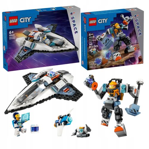 LEGO City Vesoljska ladja in Mech Darilo za Otroke