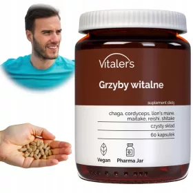   Vitaler's Vitalne Gobe - 60 kapsul za izboljšanje zdravja