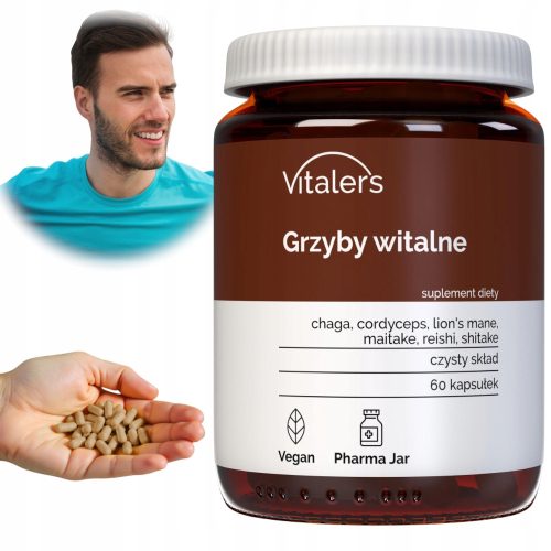 Vitaler's Vitalne Gobe - 60 kapsul za izboljšanje zdravja