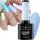 CLARESA PASTEL GLAM 5 HYBRID LAK ZA NOHTE HYBRID PASTELNO MODRA