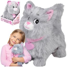   Mucka na sprehajanju na povodcu Artyk Natalia siva 121371 + Kemis svinčniki 6 kom.