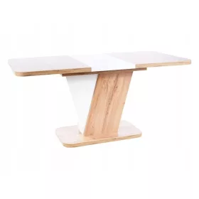   Pravokotna raztegljiva miza Krokus 120(160) x 80 cm wotan hrast