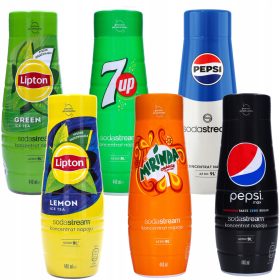 SodaStream 6x Koncentrat sirupa za gazirano vodo