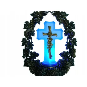 LED SVETLEČI KRIŽ S PODSVETLJAVANJEM
