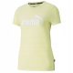 PUMA ESSLOGO HEATHER TEE rumena rS