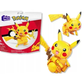   MEGA CONSTRUX gradbene kocke POKEMON PIKACHU 211 ELEMENTOV + DARILNA KARTICA