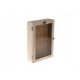 Lesena škatlica za ključe Rustic Home Collection 27x19x6 cm