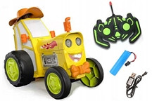 Crazy Jumping Remote-Controlled Tractor