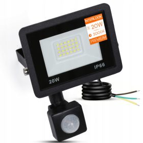   Nova LED svetilka z senzorjem gibanja in zmernim svetlobnim izkoristkom