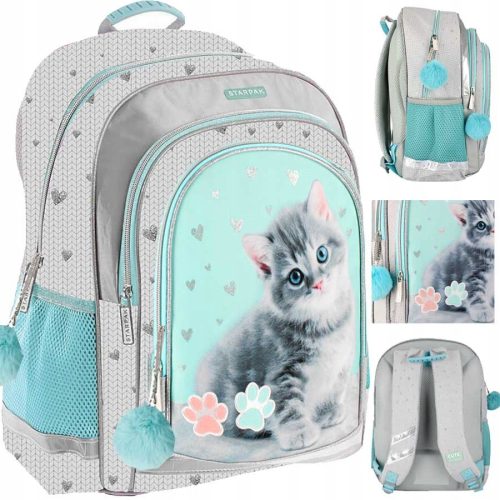 Starpak Šolski Nahrbtnik Kitty Mint