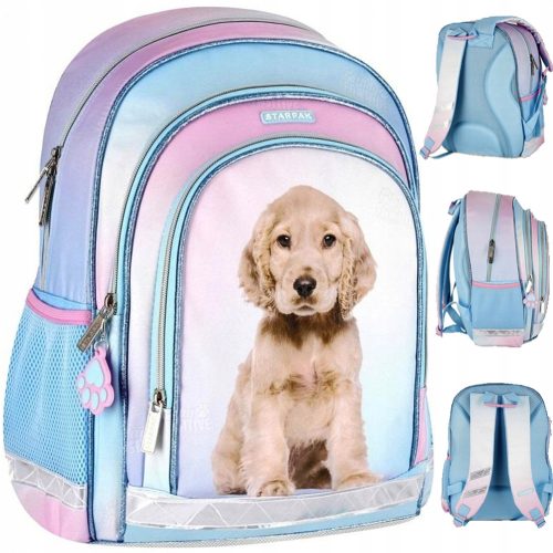 Večnamenski šolski nahrbtnik Cuties Starpak Shades of blue, Shades of pink, Multicolor 23 l