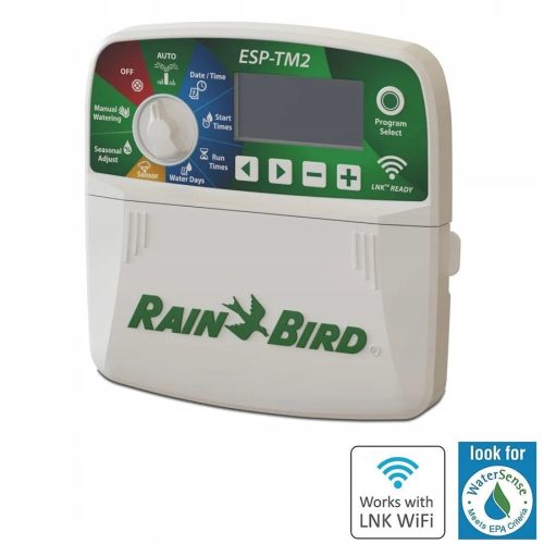 Optimized name: Pametni krmilnik namakanja Rain-Bird ESP-TM2 4 sekcije WiFi Ready

Optimized description: 
Predstavljamo vam najnovejši pametni krmilnik namakanja RainBird ESP-TM2 4 sekcije, ki je opr