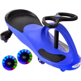 Funfit Kids Gravitacijski Voziček 2457 Rdeč z LED Kolesi