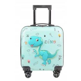   DINOZAURJI 3D OTROŠKI KOVČEK Z KOMBINACIJO 4 KOLESI POTOVALNI