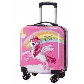 UNICORN OTROŠKI KOVČEK Z MOTIVOM 3D IN SISTEMOM ZAPENJANJA