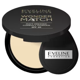    Eveline Cosmetics Wonder Match No 01 puder v prahu SPF 21–30 8 g