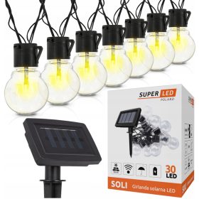 SuperLED vrtna girlanda Soli 770 cm solarna
