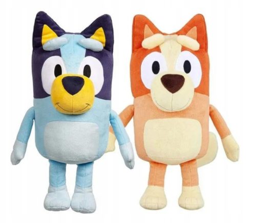 PLIŠASTI PSI BLUEY IN BINGO - SET MASKOTA ZA IGRO CUDDLE BLUE 40 cm