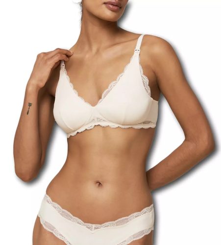 TRIUMPH Nedrček za dojenje Natural Spotlight v mehki bež barvi - Velikost 85D