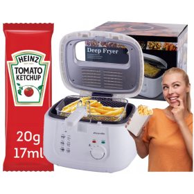   Kamille XXL 2,5 L Nizkomaščobna Frytownica 1800 W - Brez BPA