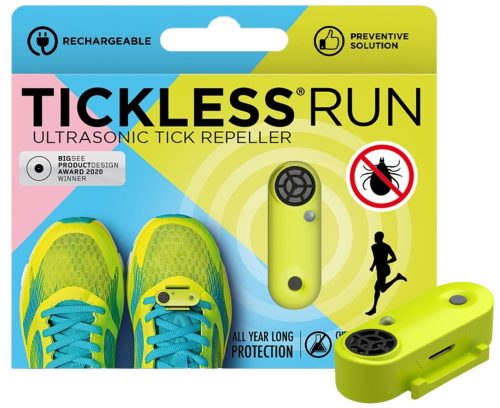 Tickless Ultrazvočna Zaščita proti Klopom Tickless Run Rumena