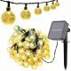 GIRLANDA SOLARNIH VRTNIH SVETILK 50 LED KROGLIC 9,5M
