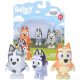 Bluey Blue - Komplet figuric kuzinov psov 3-pack BLU13040