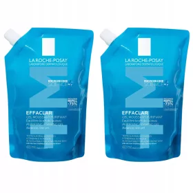   La Roche-Posay Effaclar: Gel za čiščenje mastne in občutljive kože, 2x400 ml