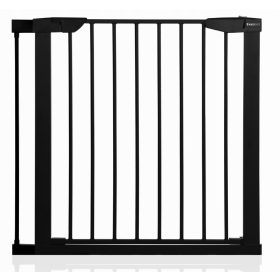   Ograja za vrata, raztezne stopnice Maxigate, črni podaljški