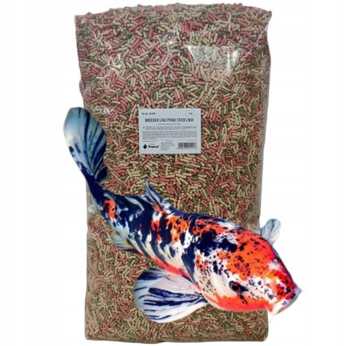 KARPI PREMIUM MEŠANICA HRANE 50L 4kg ZA RIBE PLAVOJOČI PALČKI 3 BARVE