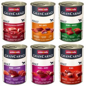   Animonda mokra hrana za odrasle pse mešanica 6 okusov 12x400g