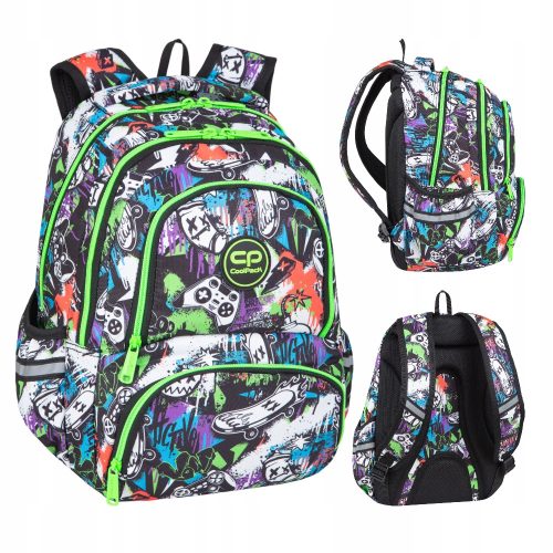 Večnamenski šolski nahrbtnik Spin Termic Peek A Boo CoolPack, večbarven, primeren za mladostnike in dijake