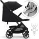 CYBEX BEEZY 2024 NICE WALKER 8,5 KG TERENSKA KOLESA MAGIC BLACK NAGLAVNI TRAK + 2 druga izdelka