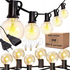   Slovenian name: Lučka za vrt GIRLANDA 30 LED 9M

SEO-optimized description:
Lučka za vrt GIRLANDA 30 LED 9M je izjemno dekorativna in praktična dodatna osvetlitev za vaš vrt, teraso ali balkon. S svoj