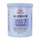 Wella Blondor Multi Blonde Prašek za posvetlitev brez prahu 800 g