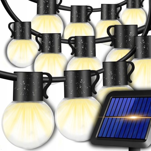 Slovenian name: SOLARNA VRTNA GIRLANDA XXL 20 ŽARNIC ZA BALKON KROGLA VERIGA 760 cm

SEO-optimized description:
SOLARNA VRTNA GIRLANDA XXL je odlična izbira za osvetlitev vašega vrta, balkona ali tera