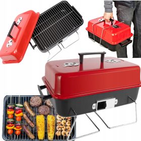    VRTNI ŽAR S POKROVOM TURISTIČNI ŽAR PRENOSNI NA OGLJE CAMPING