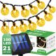 Solarna vrtna girlanda Lumiled Galla 2 100 LED žarnic za balkon 21,8 m