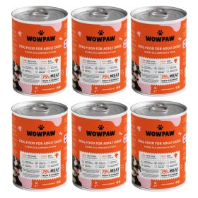 Meso za pse z govedino WowPaw 6x1250g