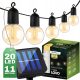 Solarna vrtna girlanda Lumiled Lovo 1158 cm z 20 LED žarnicami USB