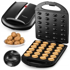  Ruhhy 22724 1600 W opekač za piškote z oreščki črn
