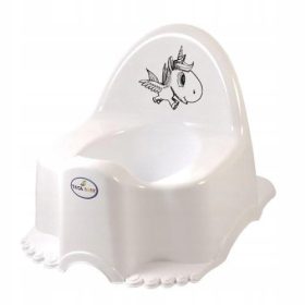 Tega Baby kahlica s pozytyvko EKO Samorog bela