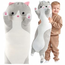   VELIKA PLIŠASTA MAČKA MUCA MEDVED MASKOTA DARILO BOŽIČEK BLAZINA XXL MEDVED