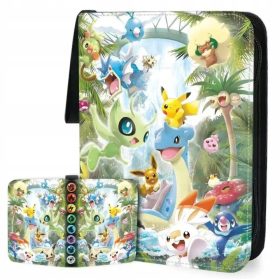 Pokémon Album za zbiranje kartic, črn, 400 kart