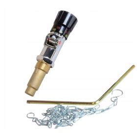   Optimized Name: Visoko kakovosten regulator zraka za kotlovsko peč 3/4" 130 cm