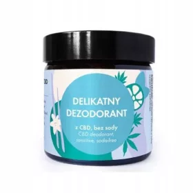 Nežni dezodorant Lullalove s CBD kremo, 60ml