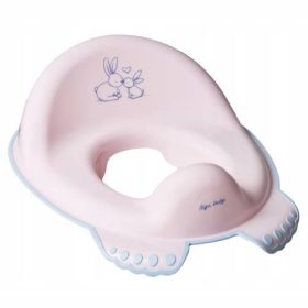 TEGA BABY protizdrsna WC deska BUNTS, svetlo roza, 1 kos.
